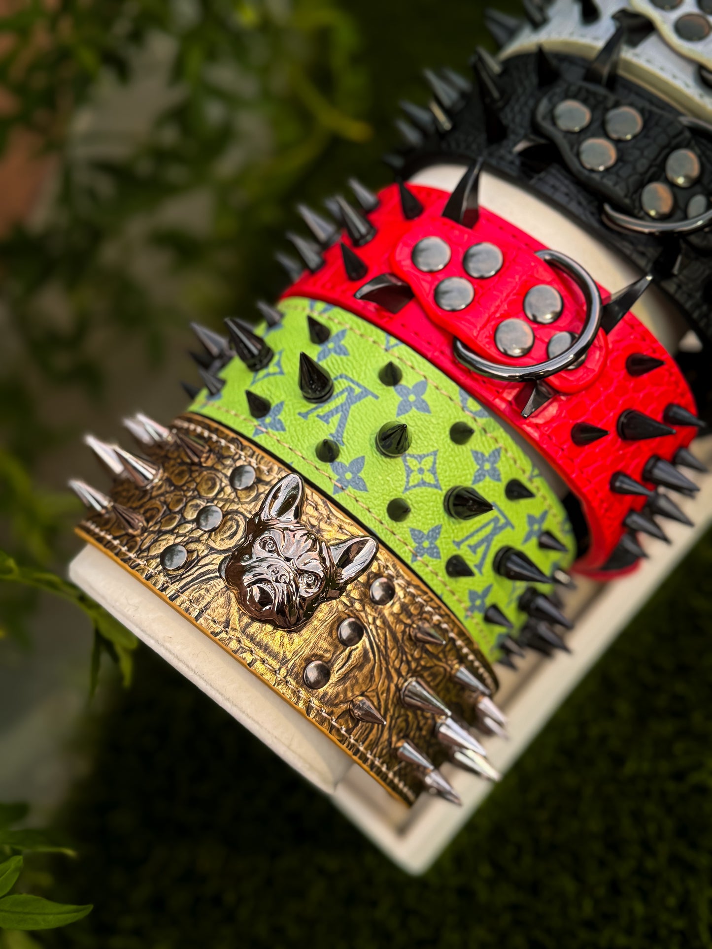 Spike Collar & Leash Sets