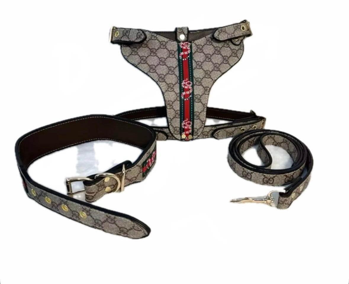 - Harness, Collar & Leash Set