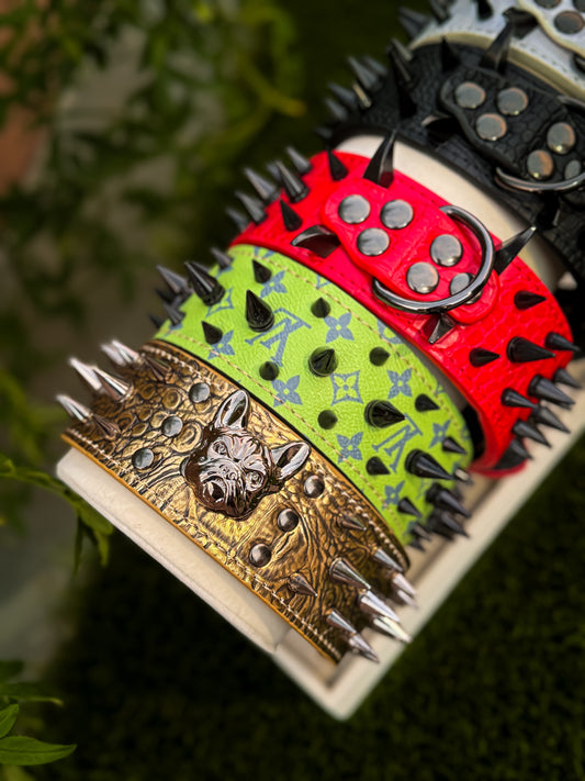 Spike Collar & Leash Sets