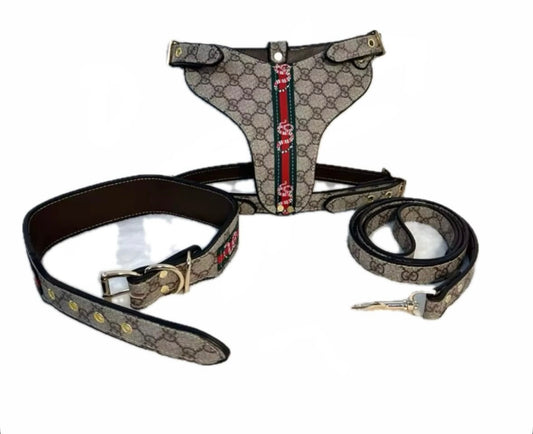 - Harness, Collar & Leash Set